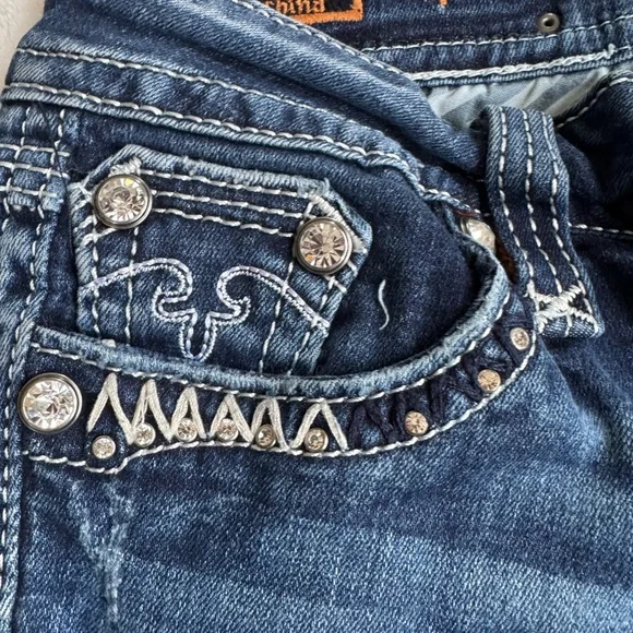 Rock Revival Dark Blue jeans - Picture 5 of 9